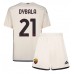 AS Roma Paulo Dybala #21 Barnkläder Borta matchtröja till baby 2023-24 Kortärmad (+ Korta byxor) Billigt
